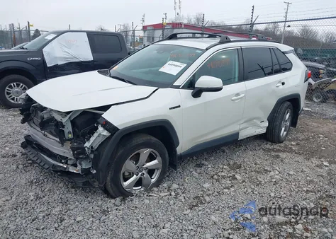 2021 Toyota Rav4 Hybrid Xle Premium из США, поврежденный, VIN 4T3B6RFV2MU018662